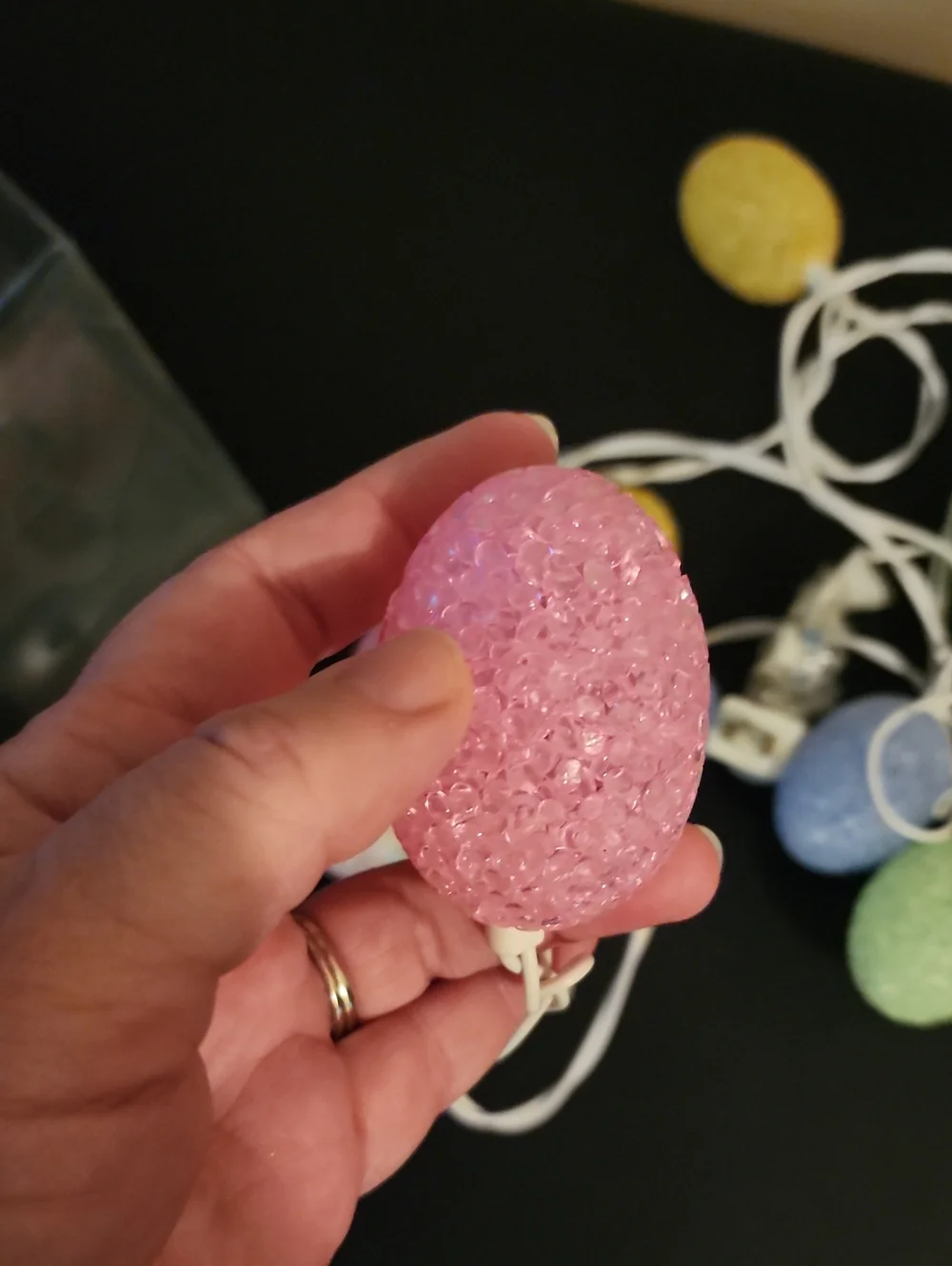 Pastel Easter Egg String Lights - Multicolor